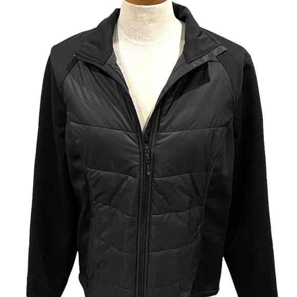 Port Authority L787 Women's Hybrid Soft Shell Jacket Black Size XL - Picture 1 of 7